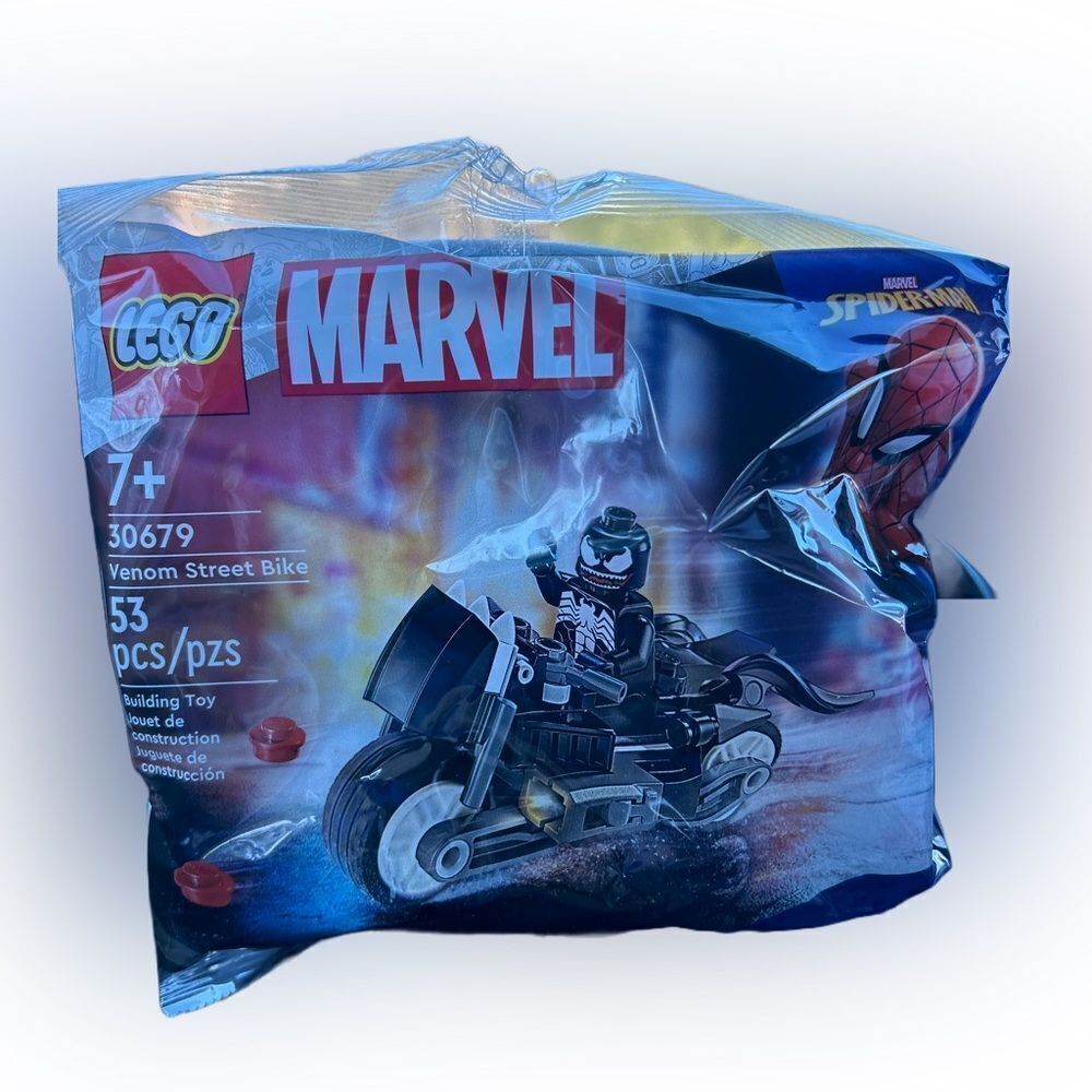 Lego Marvel Spider-Man Venom Street Bike 30679 NWT